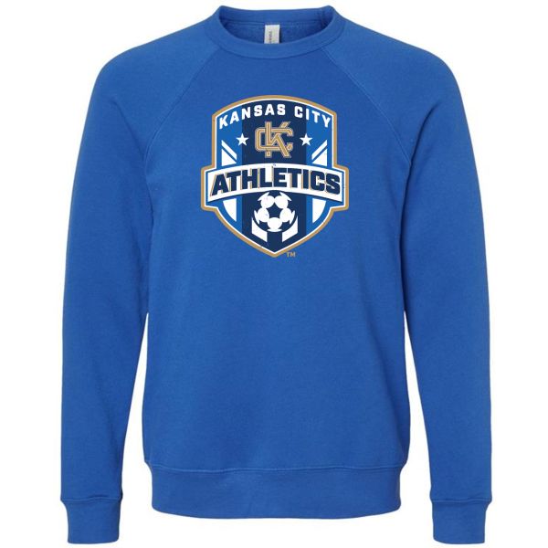 Royal Blue Crest Crewneck Sweatshirt