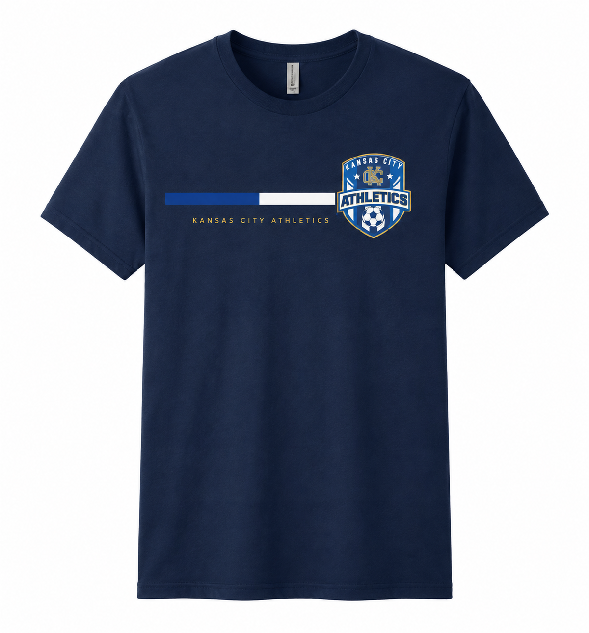 KCA Block Logo SS T-shirt in NAVY