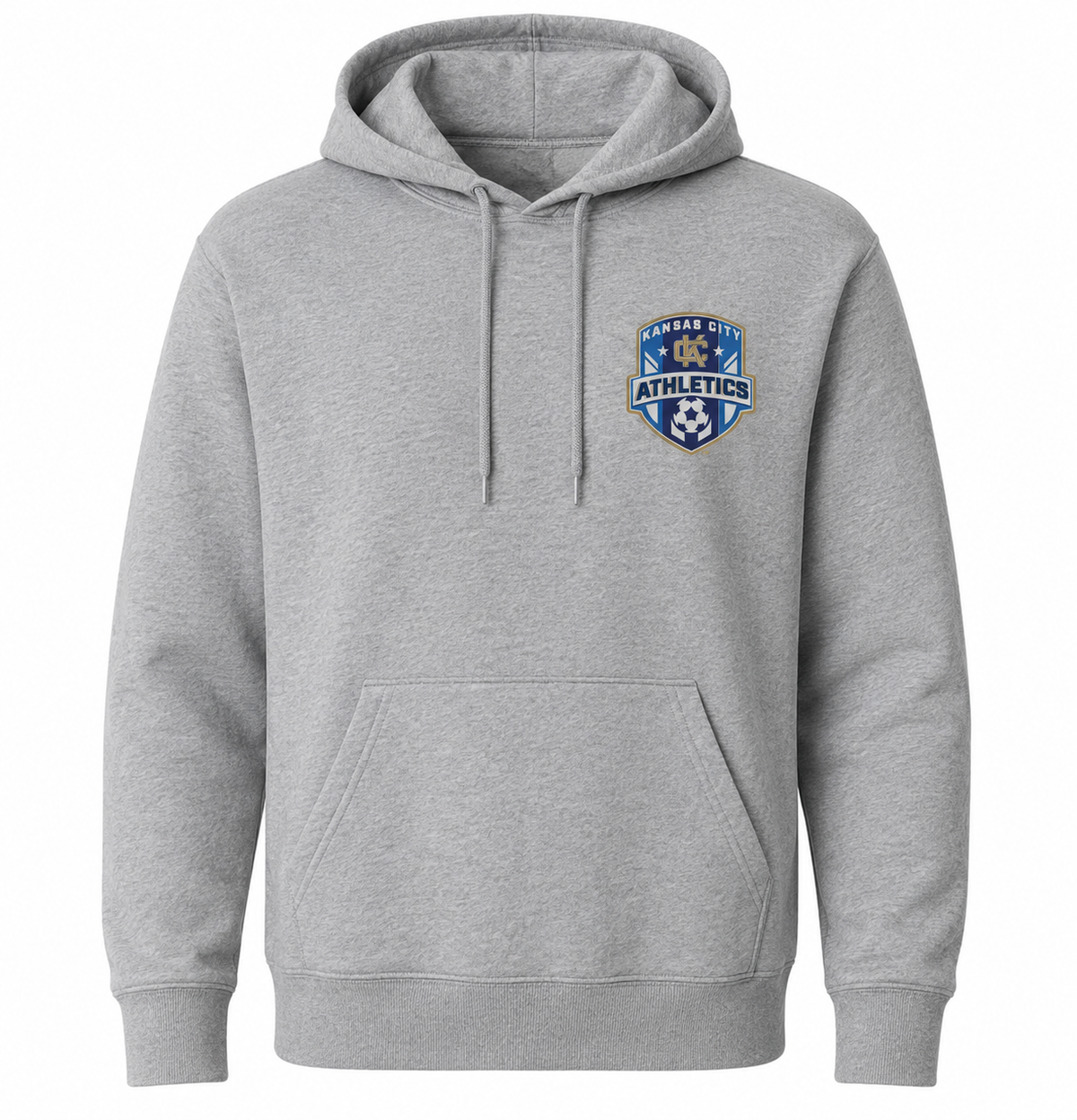 KCA Logo Hoodie in GREY
