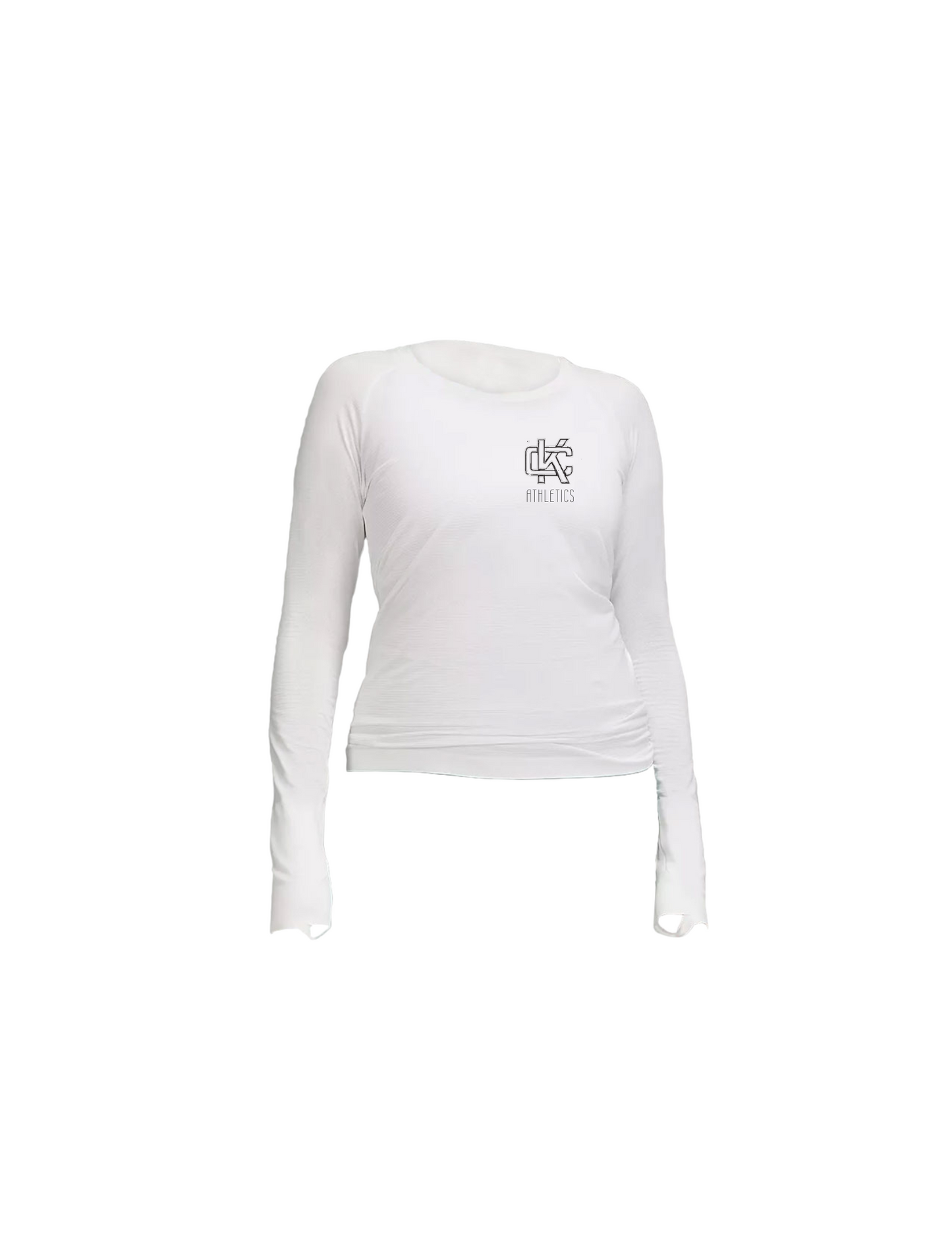 LULULEMON Swiftly Tech Long-Sleeve Waist Length White
