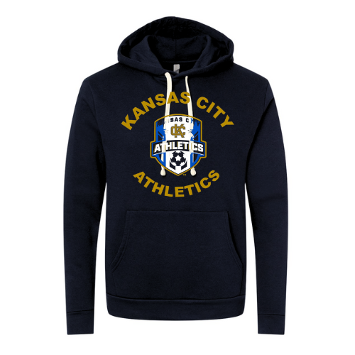 Navy Gold & White Crest Hoodie