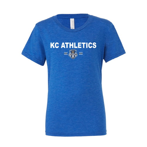 Royal Blue KC Athletics Short Sleeve T-Shirt