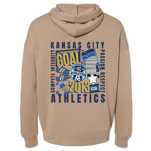 Tan Fleece Hoodie
