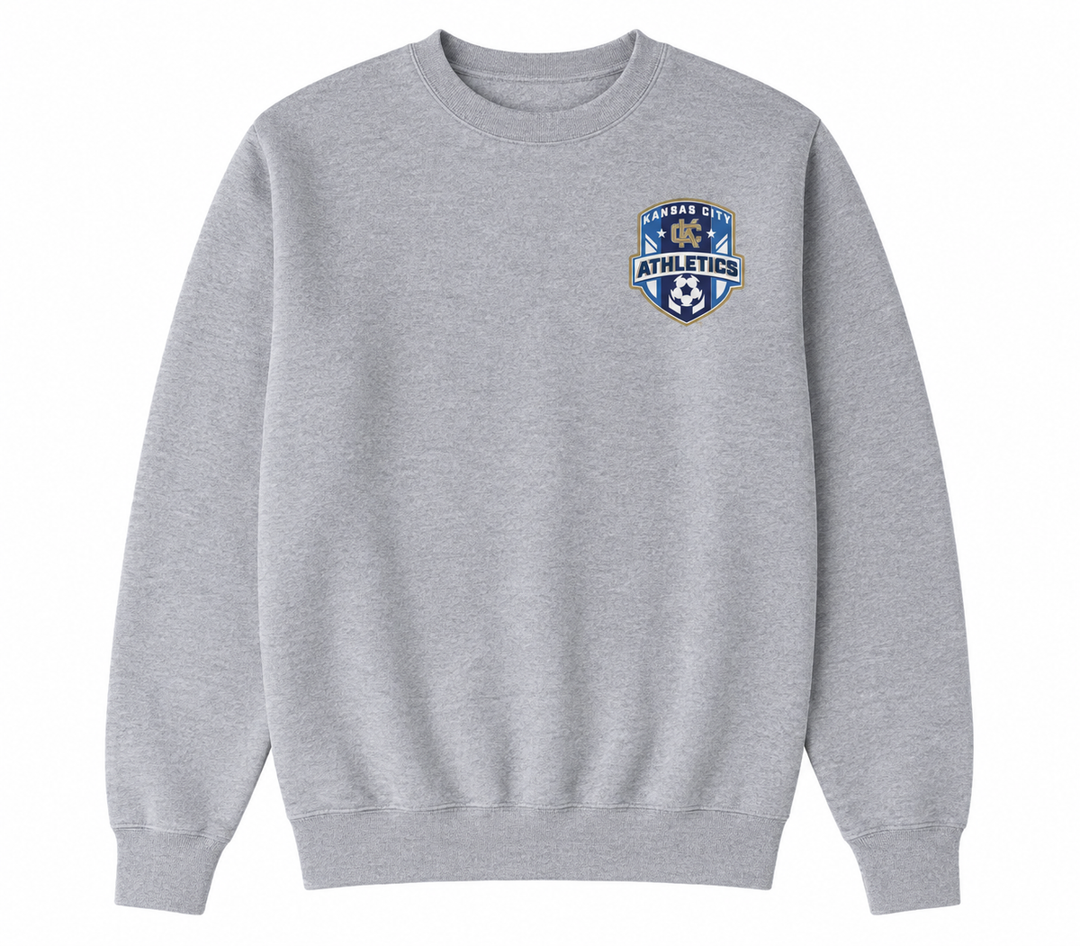 KCA Logo Crew Neck in GREY