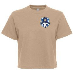 Tan Women's Boxy T-Shirt